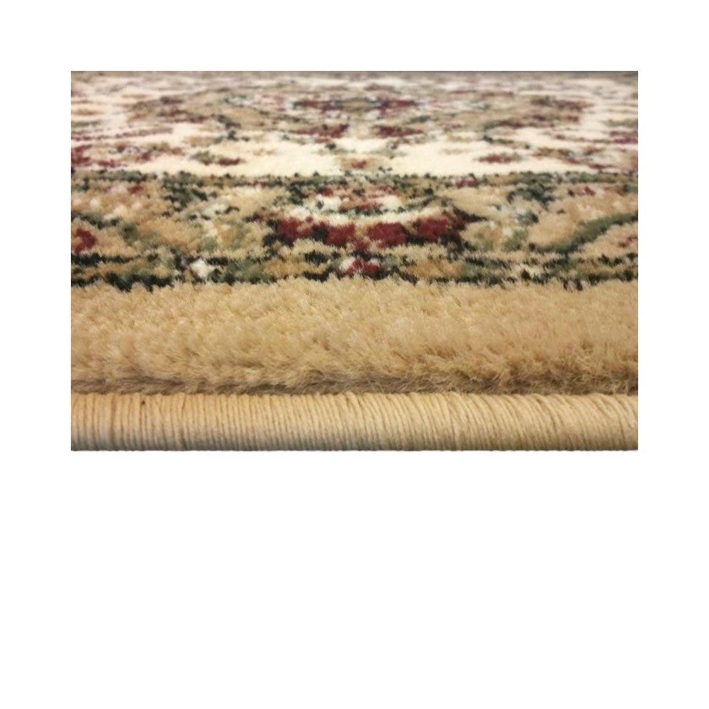 Flash Furniture Mersin Collection Ivory 3x10 Persian Area Rug NR-RG8-310-IV-GG