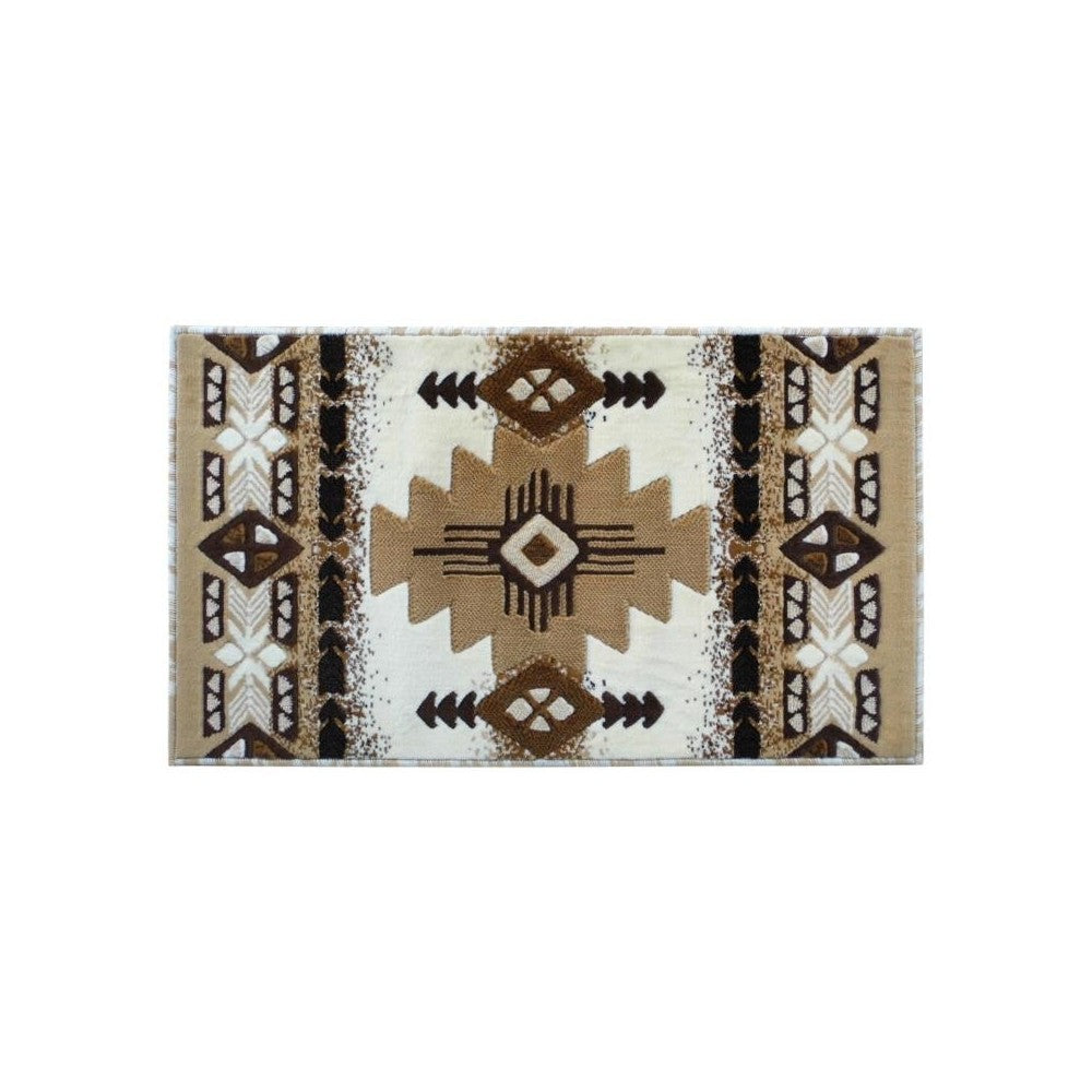Flash Furniture Mohave Collection 2x3 Rustic Ivory Area Rug ACD-RG2592-23-IV-GG