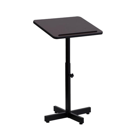 Flash Furniture Mysta Mahogany Adjustable Lectern XU-LECTERN-ADJ-GG