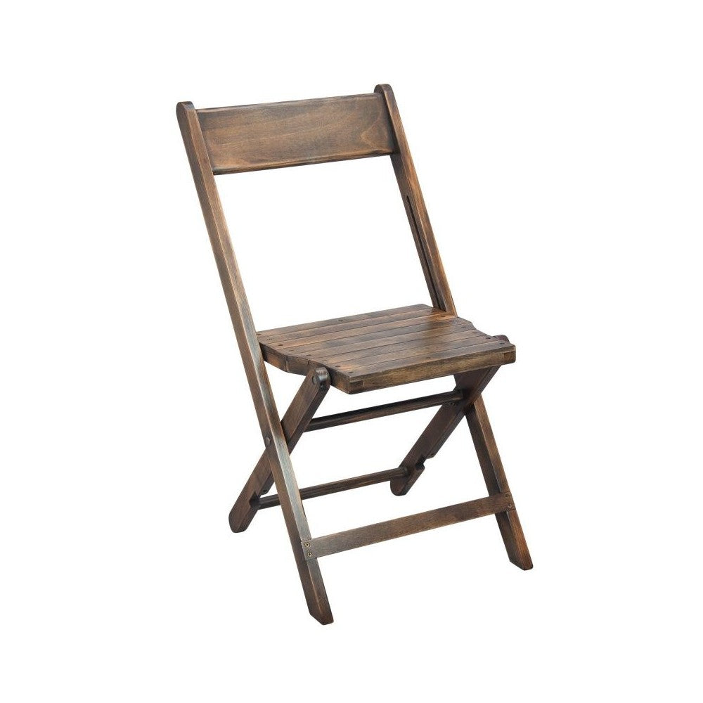 Flash Furniture Natalie Slat Wood Folding Chair Black 4-WFC-SLAT-AB-GG
