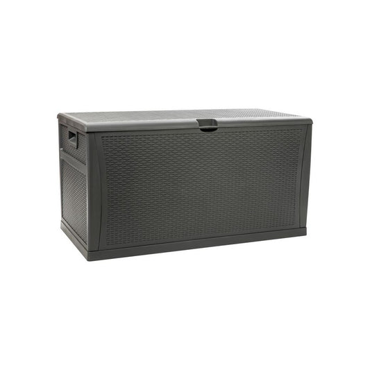 Flash Furniture Nobu Gray 120 Gal Plastic Deck Box QT-KTL-4023GY-GG