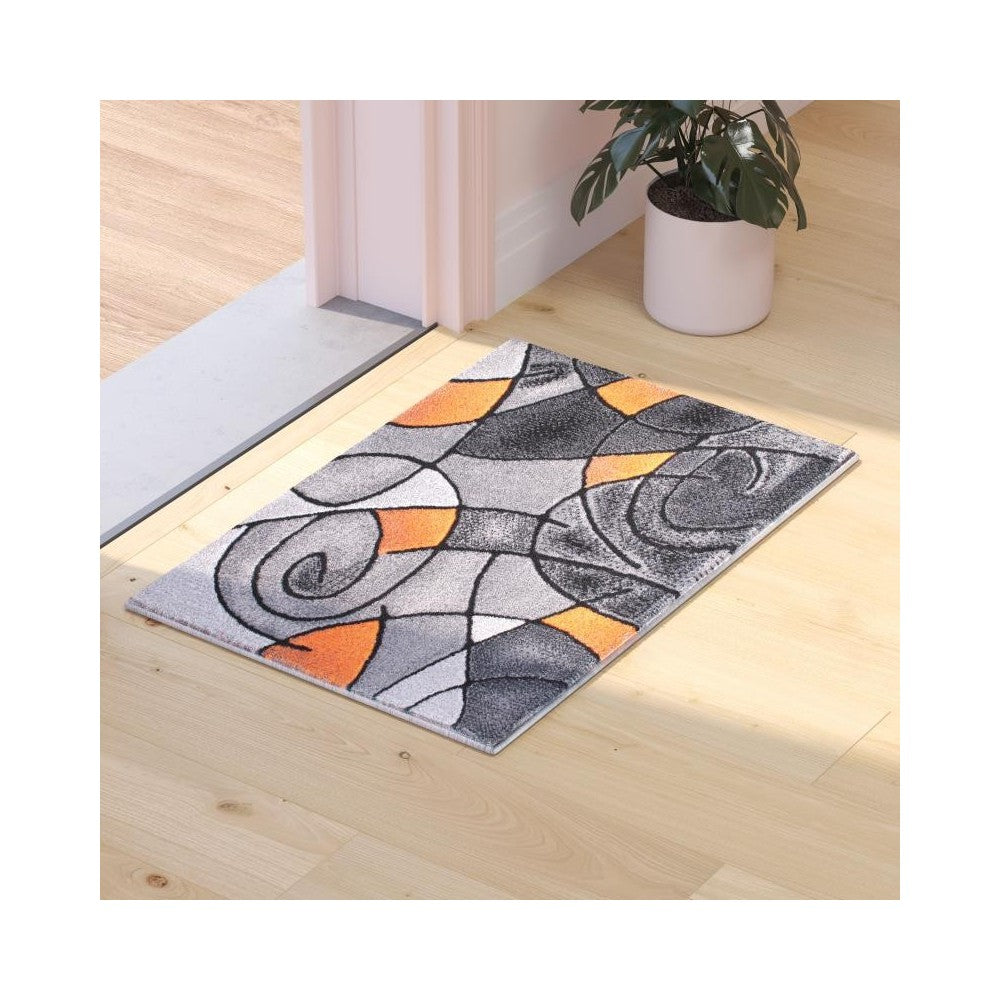 Flash Furniture Orange Rug ACD-RGTRZ860-23-OR-GG