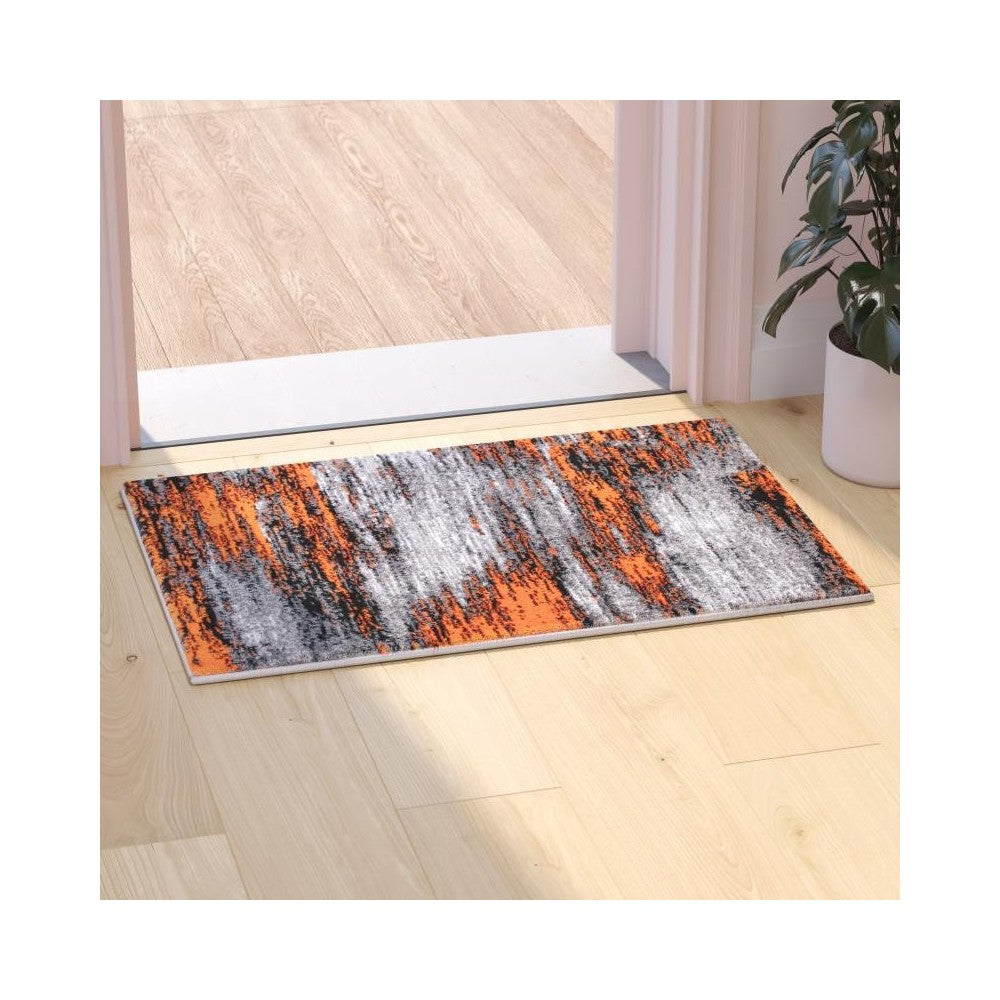 Flash Furniture Orange Rug ACD-RGTRZ863-23-OR-GG