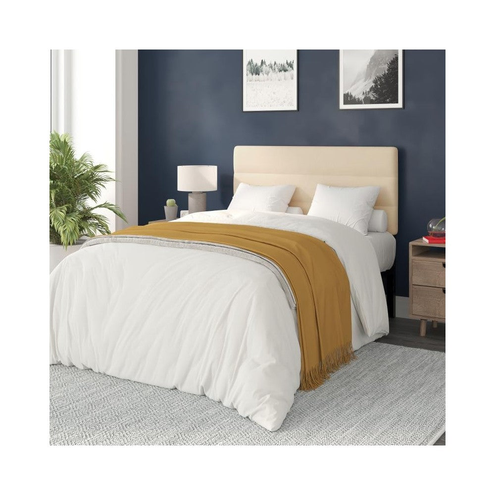 Flash Furniture Paxton Cream Tufted Full Headboard TW-3WLHB21-W-F-GG
