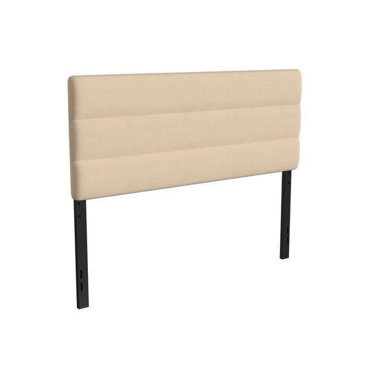 Flash Furniture Paxton Cream Tufted Queen Headboard TW-3WLHB21-W-Q-GG