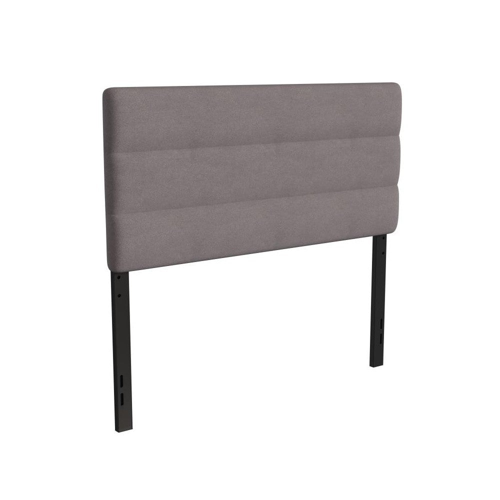 Flash Furniture Paxton Gray Tufted Full Headboard TW-3WLHB21-GY-F-GG
