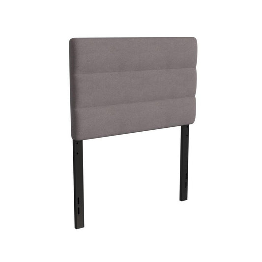 Flash Furniture Paxton Gray Tufted Twin Headboard TW-3WLHB21-GY-T-GG