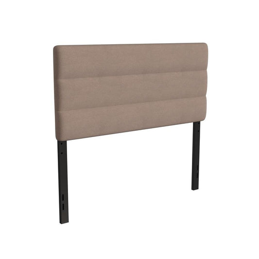 Flash Furniture Paxton Taupe Tufted Full Headboard TW-3WLHB21-TAN-F-GG
