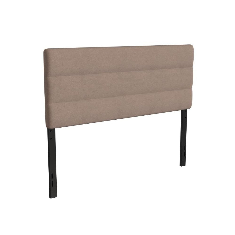 Flash Furniture Paxton Taupe Tufted Queen Headboard TW-3WLHB21-TAN-Q-GG