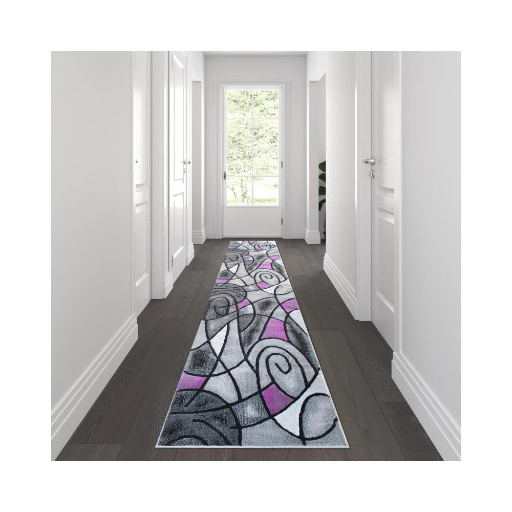 Flash Furniture Purple Rug ACD-RGTRZ860-310-PU-GG
