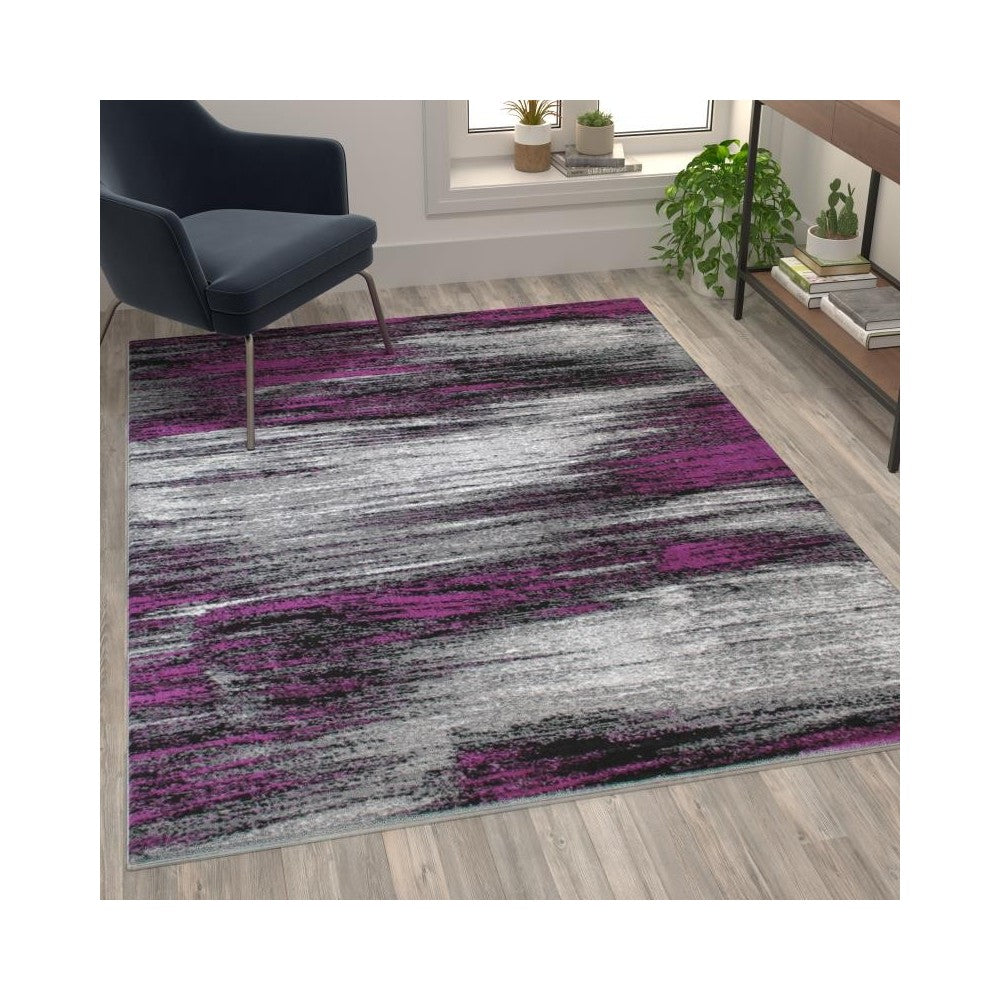 Flash Furniture Purple Rug ACD-RGTRZ863-57-PU-GG