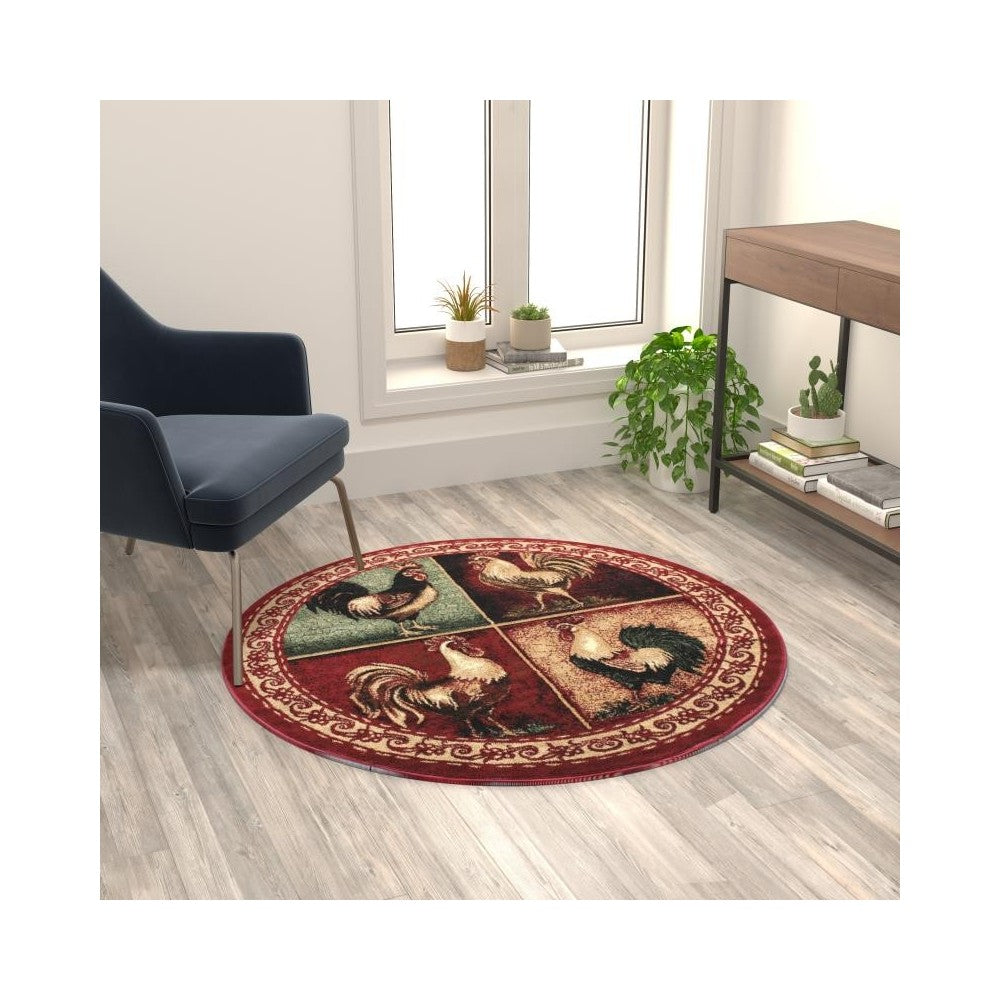 Flash Furniture Red Rug ACD-RGL379-44-RD-GG