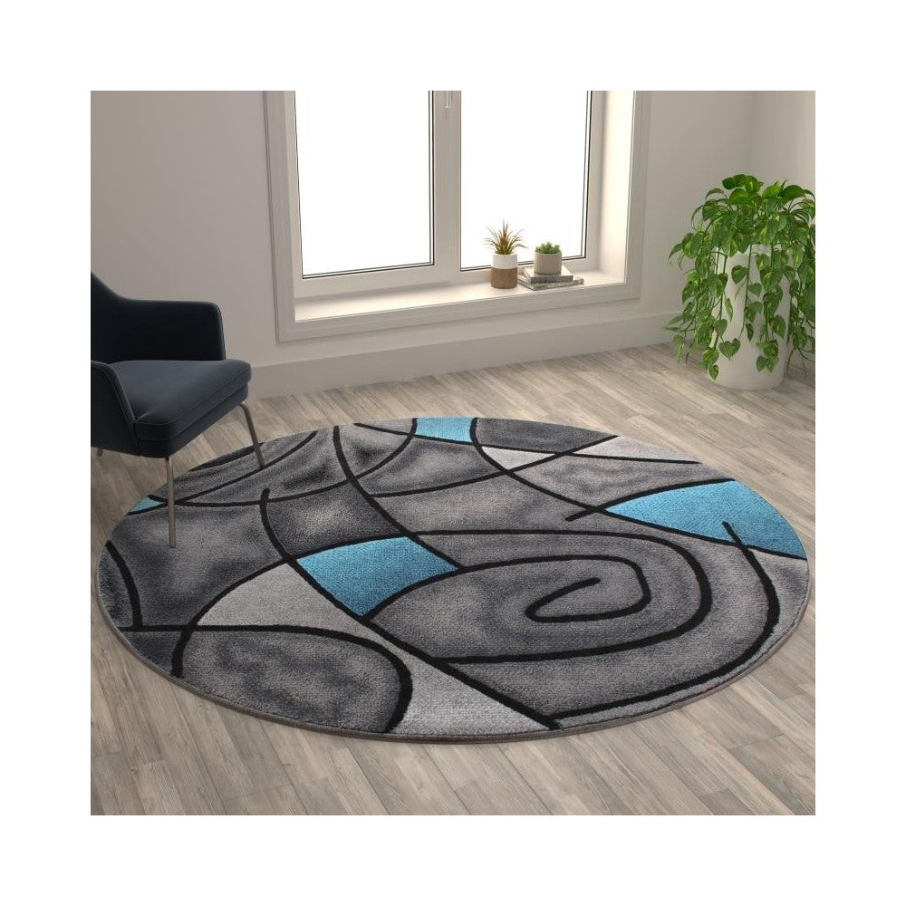 Flash Furniture Red Rug ACD-RGTRZ860-77-RD-GG