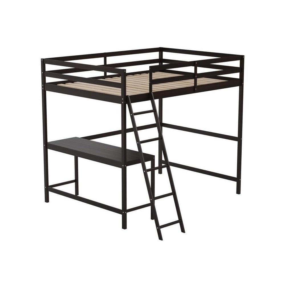 Flash Furniture Riley Espresso Full Loft Bed Frame MH-LBD5-ESP-F-GG