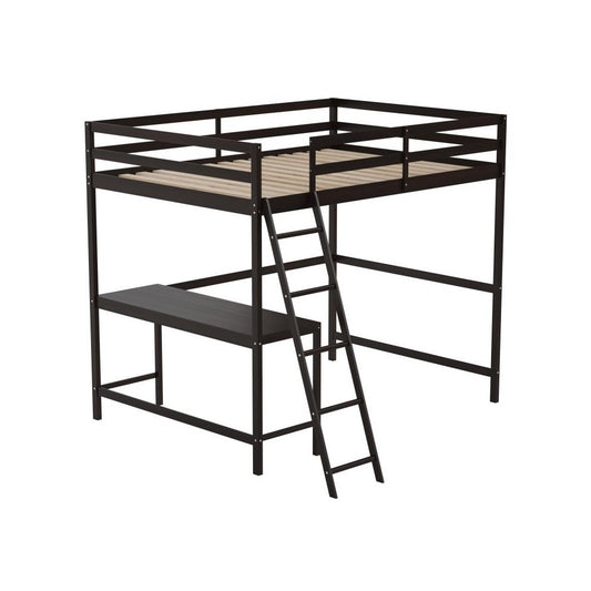 Flash Furniture Riley Espresso Full Loft Bed Frame MH-LBD5-ESP-F-GG