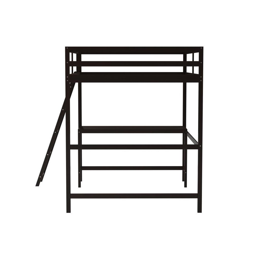 Flash Furniture Riley Espresso Full Loft Bed Frame MH-LBD5-ESP-F-GG