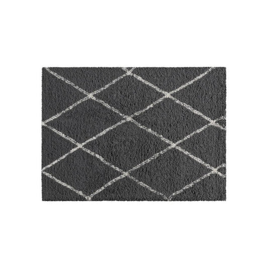 Flash Furniture Roxy 5x7 Charcoal & Ivory Area Rug RC-KJ-181070-01-57-GR-IV-GG