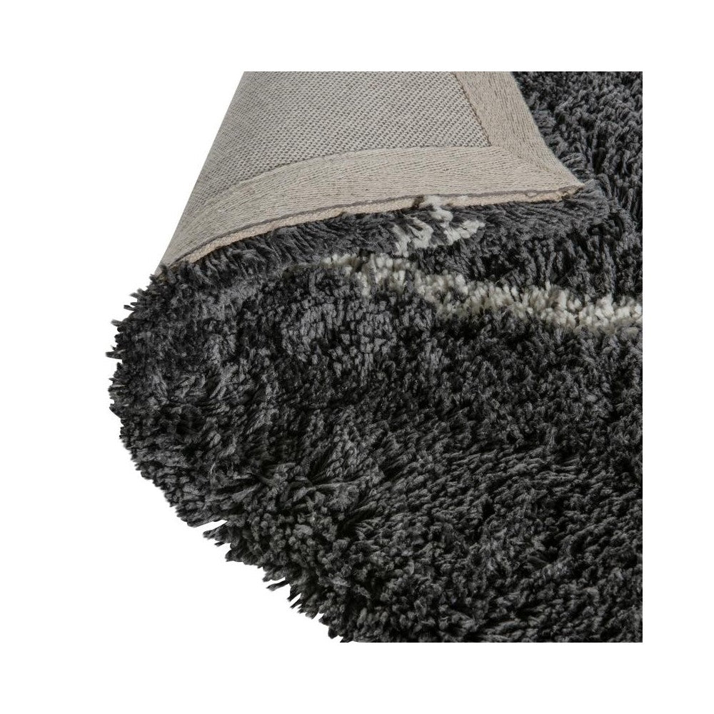 Flash Furniture Roxy 5x7 Charcoal & Ivory Area Rug RC-KJ-181070-01-57-GR-IV-GG