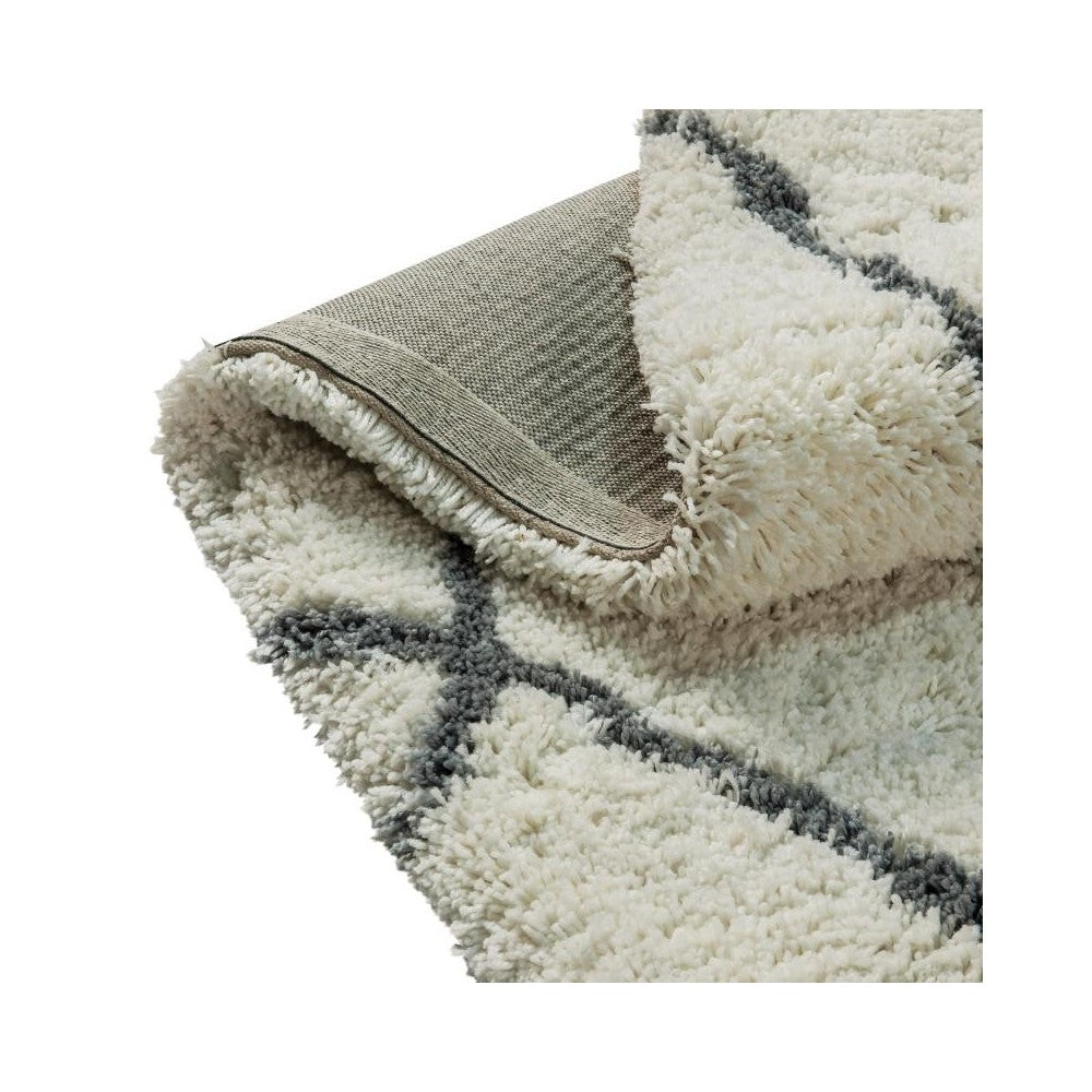 Flash Furniture Roxy 5x7 Ivory & Black Area Rug RC-KJ-181070-01-57-IV-GR-GG