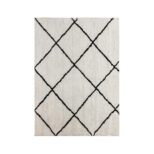Flash Furniture Roxy 8x10 Ivory & Black Area Rug RC-KJ-181070-01-810-GG