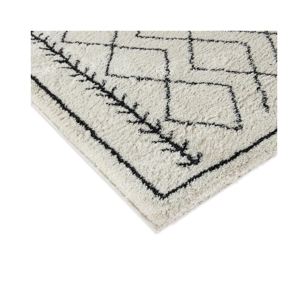 Flash Furniture Roxy 8x10 Ivory & Black Area Rug RC-MS-202012-01-810-GG