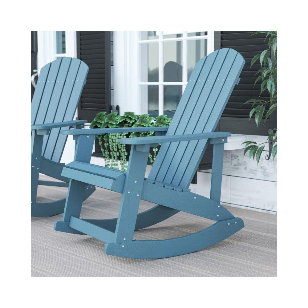 Flash Furniture Savannah Sea Foam Resin Rocking Chair JJ-C14705-SFM-GG