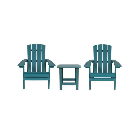 Flash Furniture Sea Foam Table and 2 Chair Set JJ-C14501-2-T14001-SFM-GG