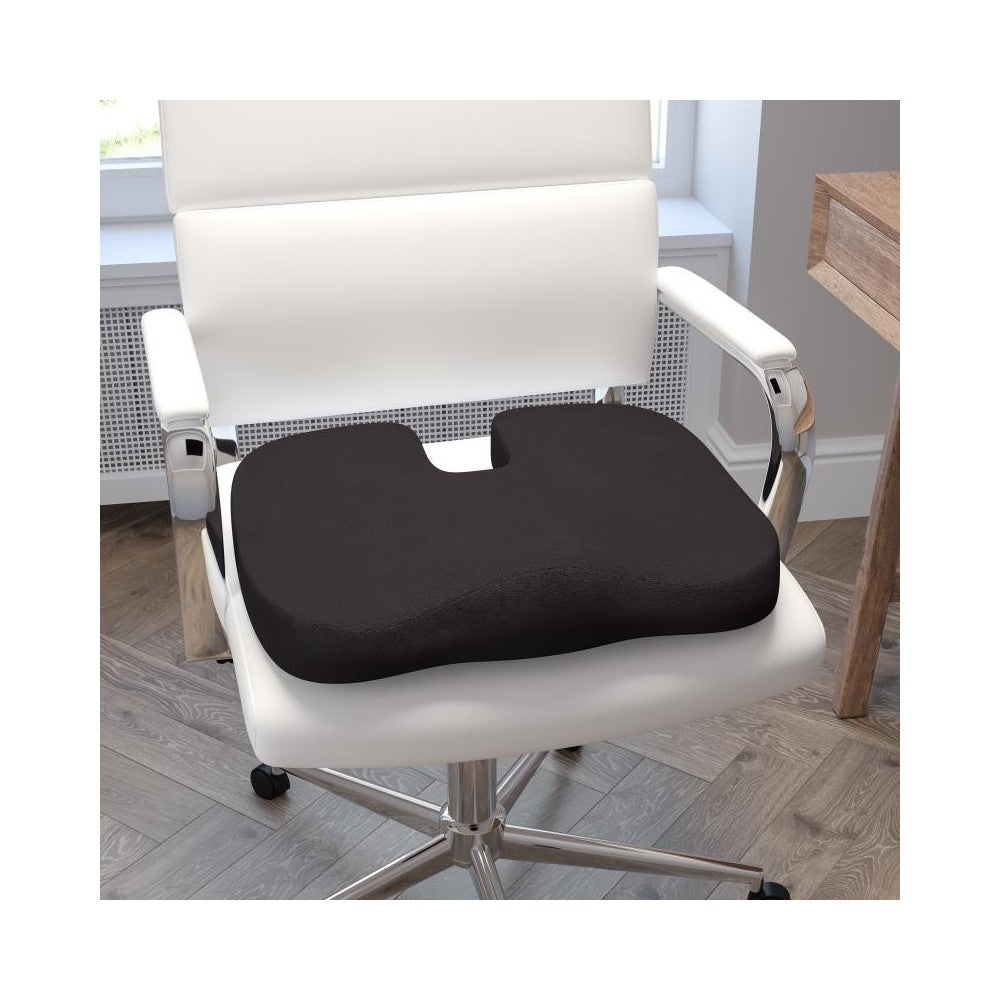 Flash Furniture Susan Black Office Chair Cushion MR-SC101-BK-GG