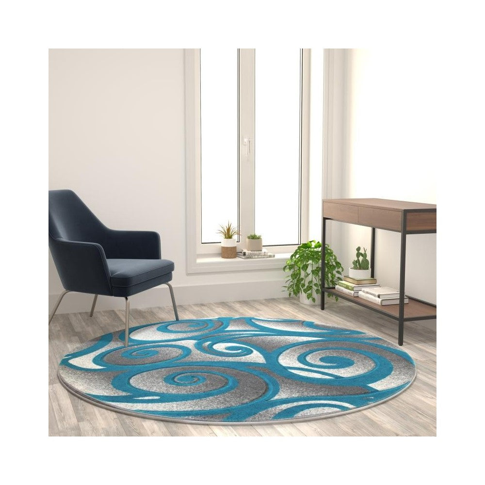 Flash Furniture Turquoise Rug ACD-RG241-66-TQ-GG
