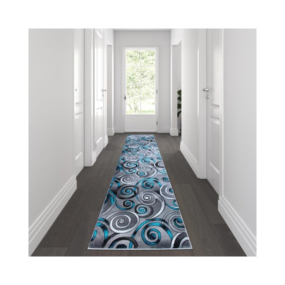 Flash Furniture Turquoise Rug ACD-RG414-310-TQ-GG