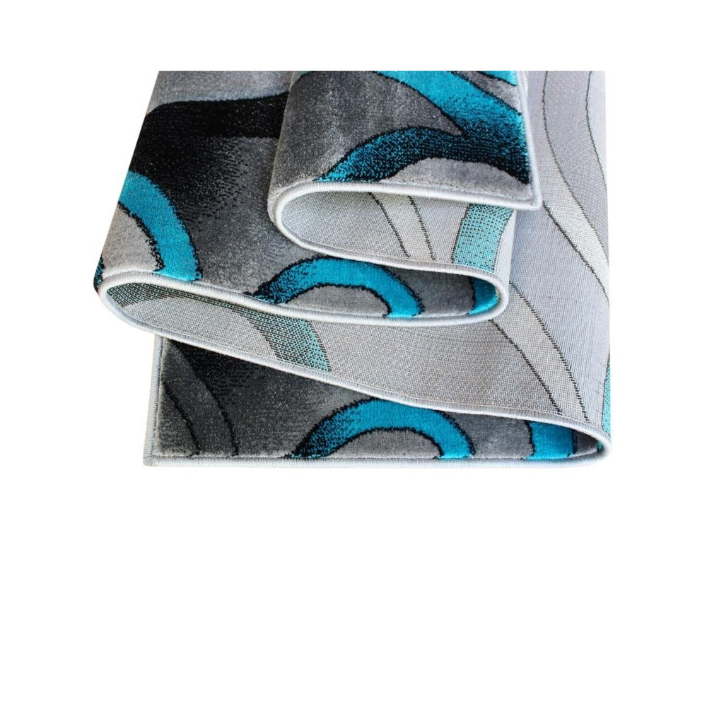 Flash Furniture Turquoise Rug ACD-RG414-810-TQ-GG
