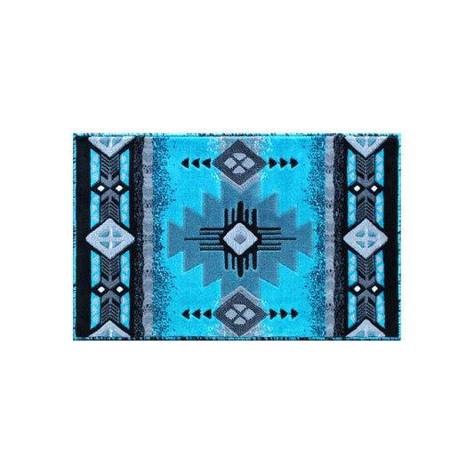 Flash Furniture Turquoise Rug ACD-RGC318-23-TQ-GG