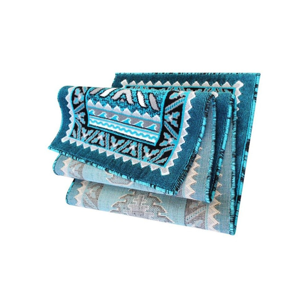 Flash Furniture Turquoise Rug ACD-RGD143-210-TQ-GG