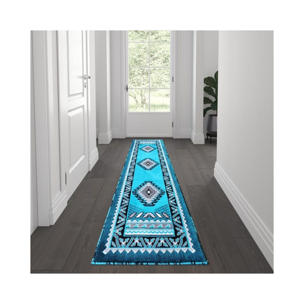 Flash Furniture Turquoise Rug ACD-RGD143-27-TQ-GG