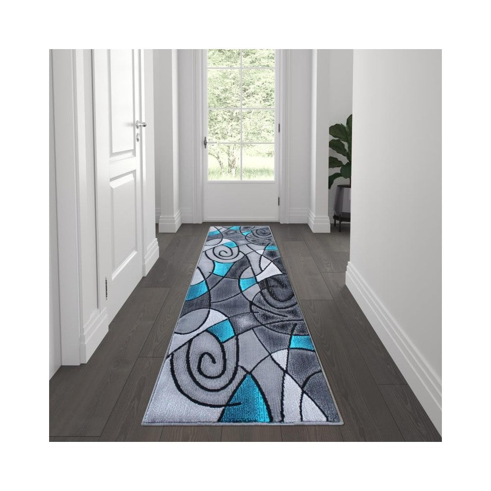 Flash Furniture Turquoise Rug ACD-RGTRZ860-27-TQ-GG