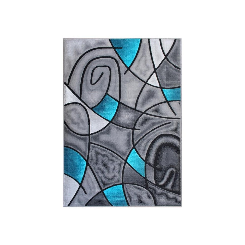 Flash Furniture Turquoise Rug ACD-RGTRZ860-57-TQ-GG