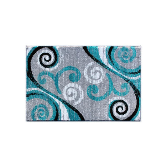 Flash Furniture Turquoise Rug OKR-RG1100-23-TQ-GG