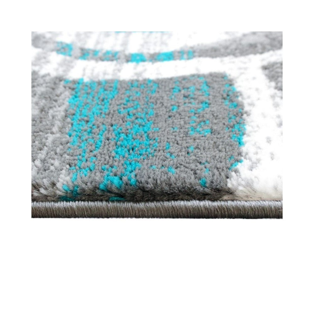 Flash Furniture Turquoise Rug OKR-RG1103-316-TQ-GG