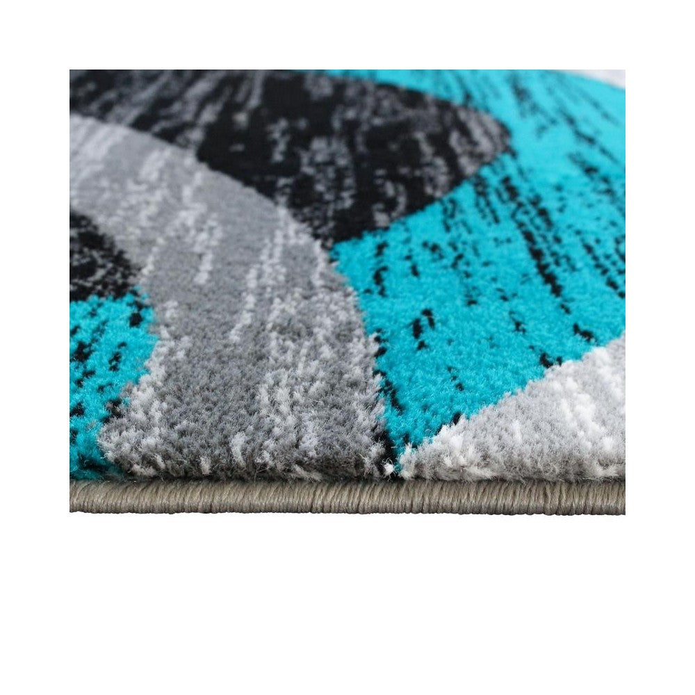 Flash Furniture Turquoise Rug OKR-RG1109-57-TQ-GG