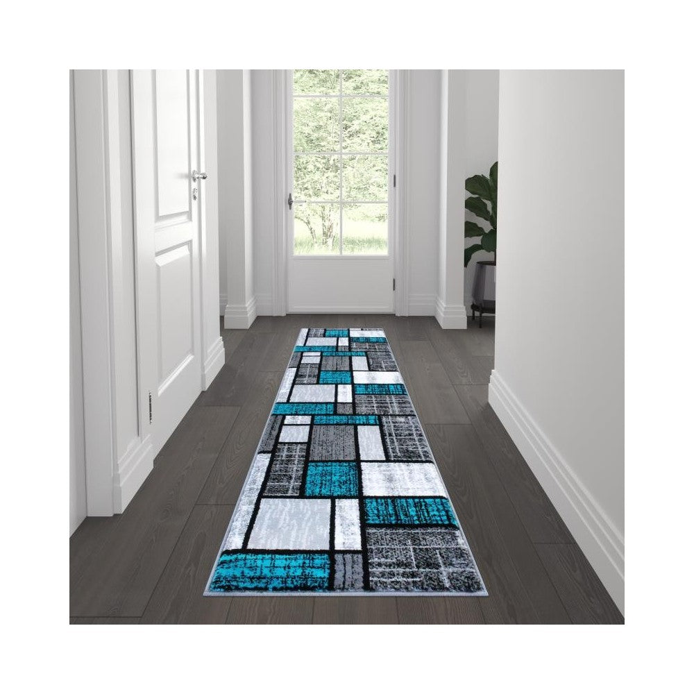 Flash Furniture Turquoise Rug OKR-RG1110-27-TQ-GG