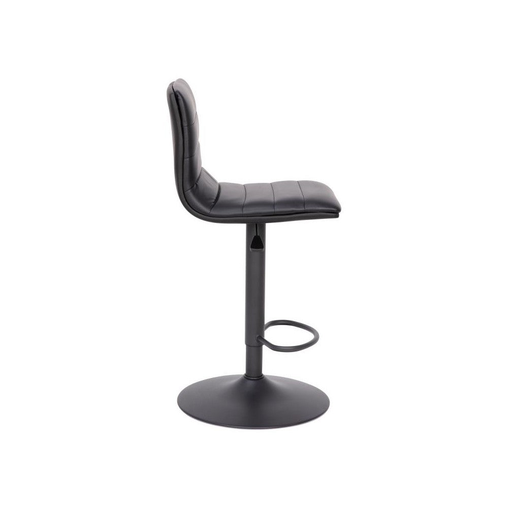 Flash Furniture Vincent Black Vinyl Barstool CH-92023-1-BKBK-GG