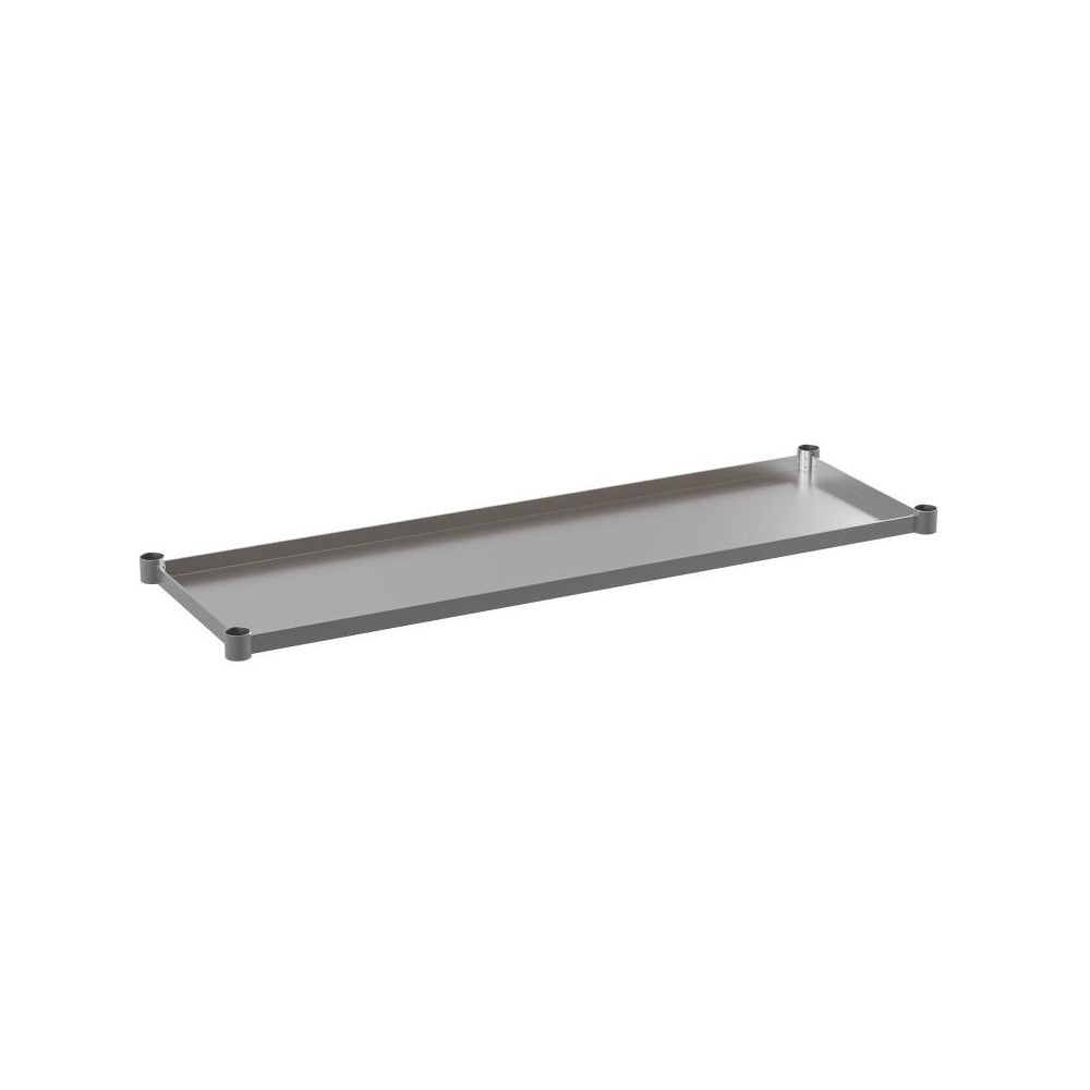 Flash Furniture Woodford Galvanized Work Table Shelf NH-GU-2460-GG