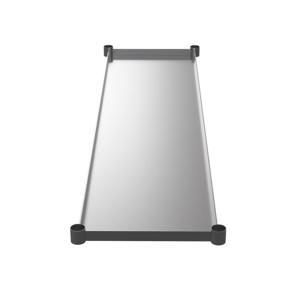 Flash Furniture Woodford Galvanized Work Table Shelf NH-GU-3072-GG