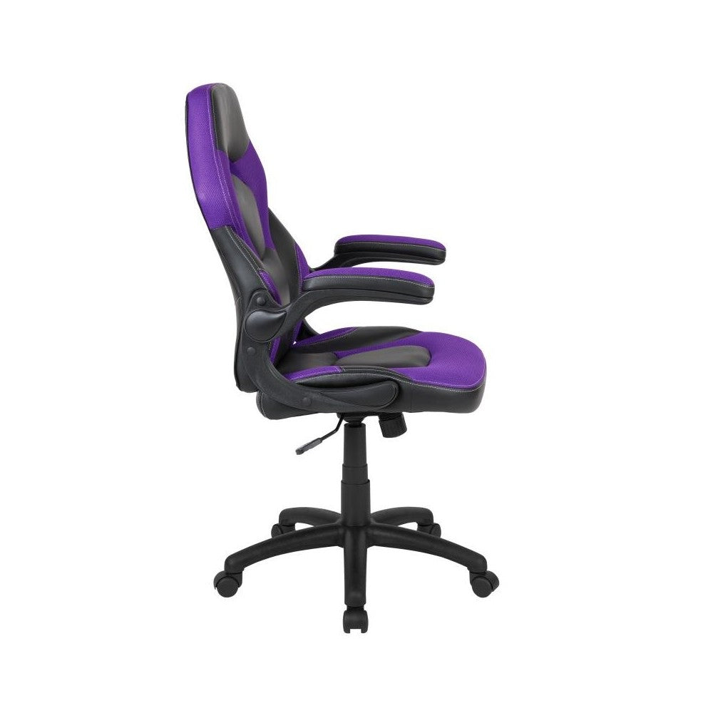 Flash Furniture X10 Purple Racing Gaming Chair CH-00095-PR-GG