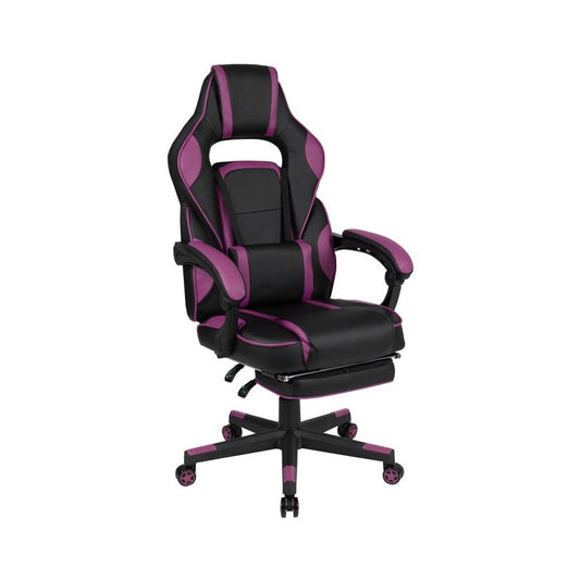 Flash Furniture X40 Purple Reclining Gaming Chair CH-00288-PR-GG
