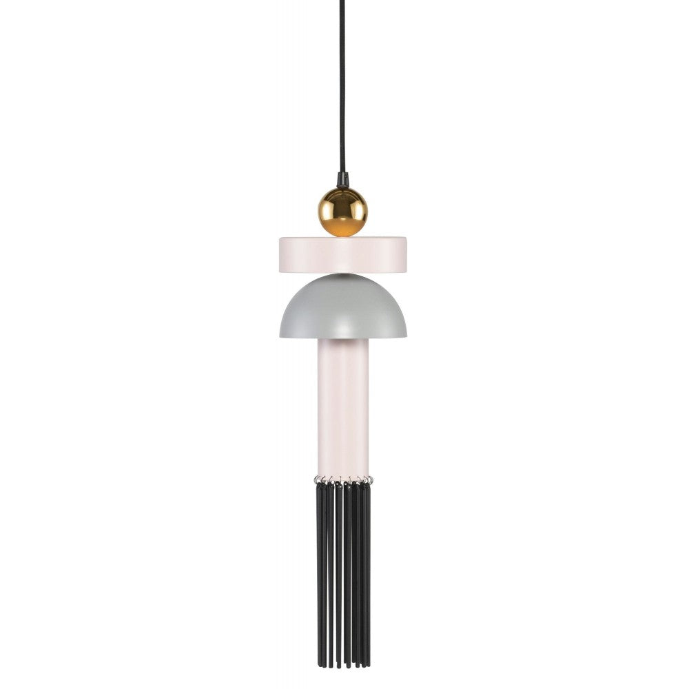 Flora Blush Metal Pendant Lighting