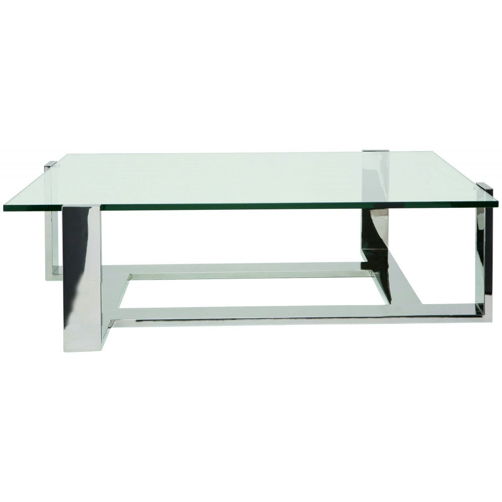 Flynn Silver Metal Coffee Table, HGTB199