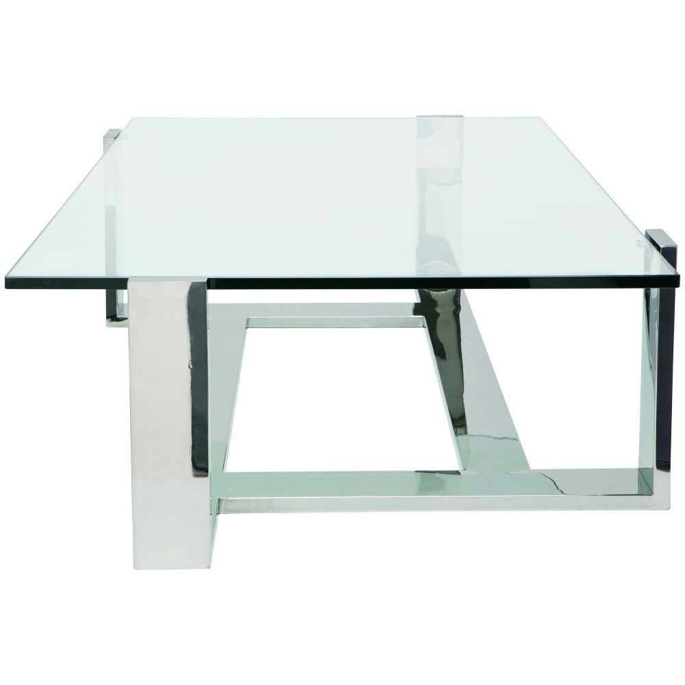 Flynn Silver Metal Coffee Table, HGTB199