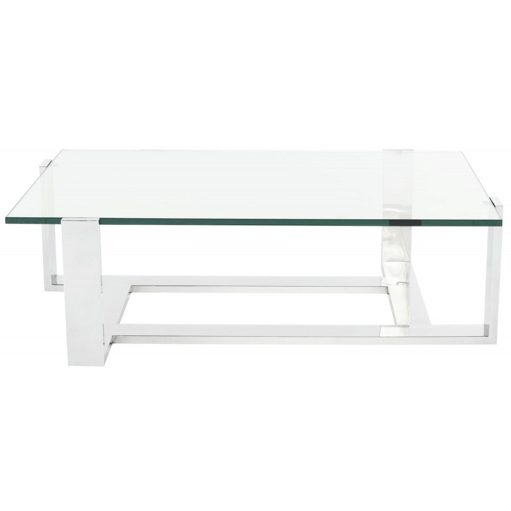 Flynn Silver Metal Coffee Table, HGTB200