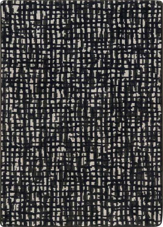 Fool's Gold 3'10" x 5'4" area rug in color Onyx